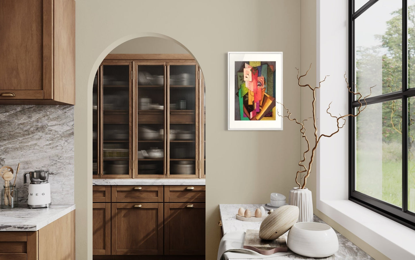 Still life. Bouquet of Roses - Poster Drops