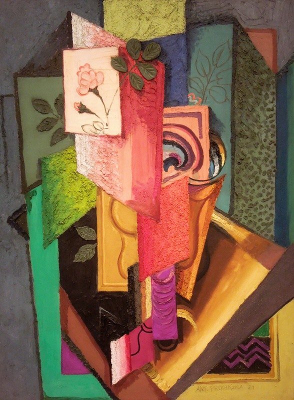 Still life. Bouquet of Roses - Poster Drops