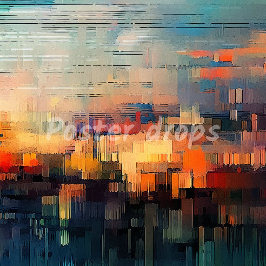 Sunset Spectrum - Poster Drops