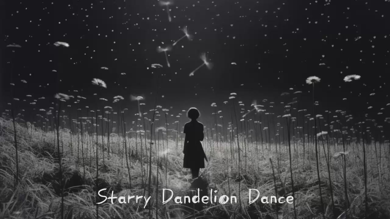 動画を読み込む: Starry-Dandelion-Danceアートポスターのイメージ動画