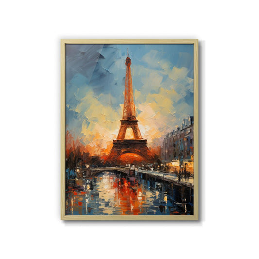 Eiffel in Abstract - Poster Drops